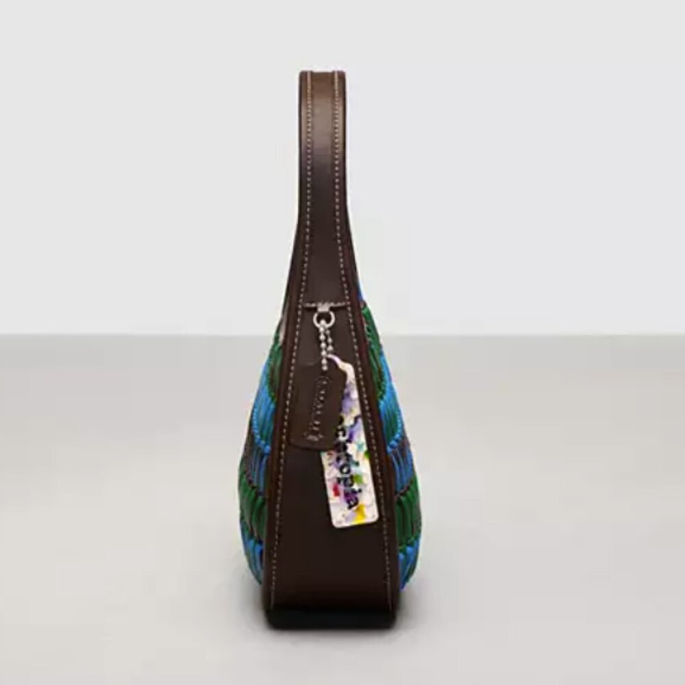 COACHTOPIA Ergo Bag In Basket Weave Upcrafted Leather NWT - Picture 4 of 6